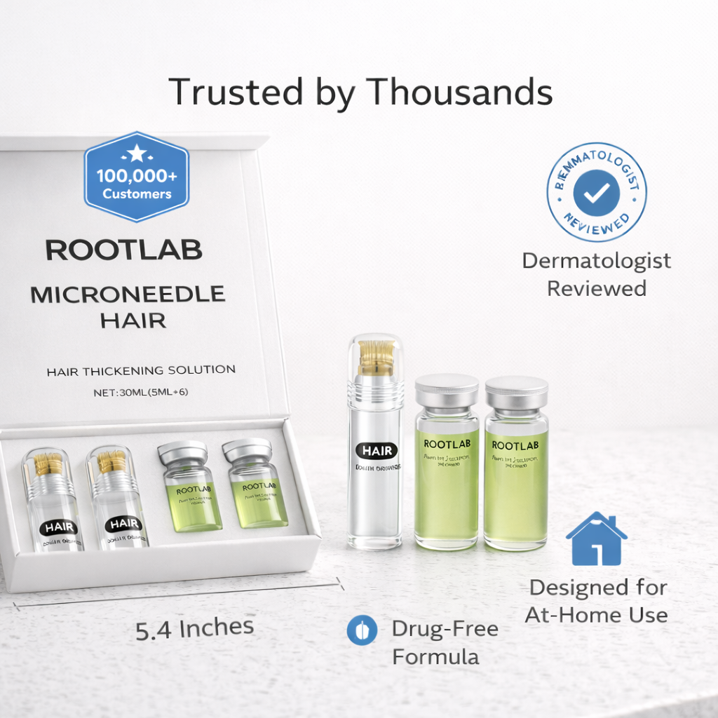 Microneedle Infusion Hair Regrowth Solution