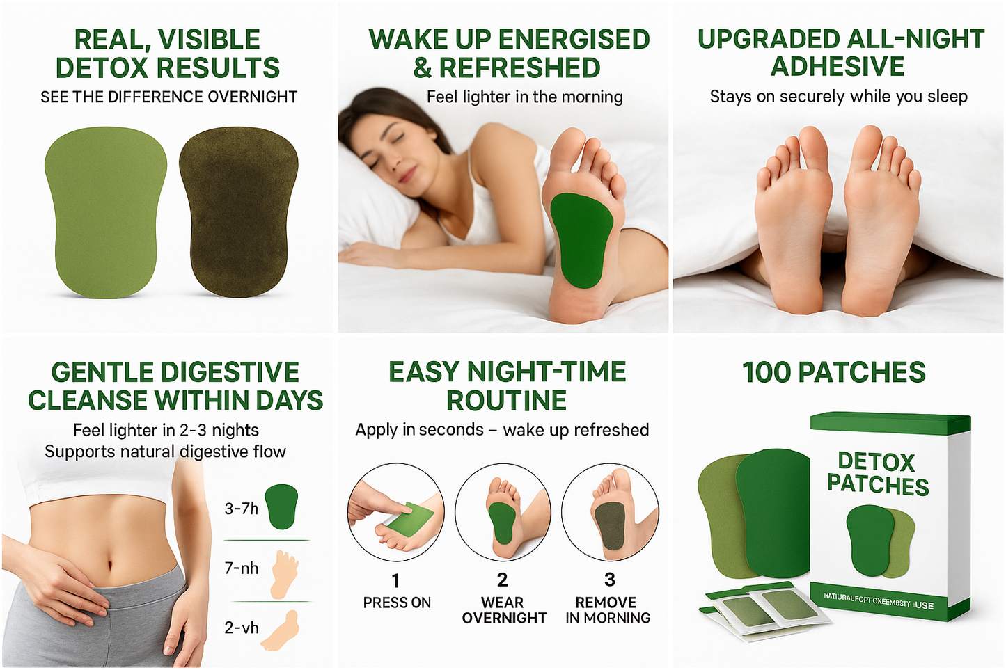 FREE Gift - Natural Herbal Wormwood Foot Care Patch