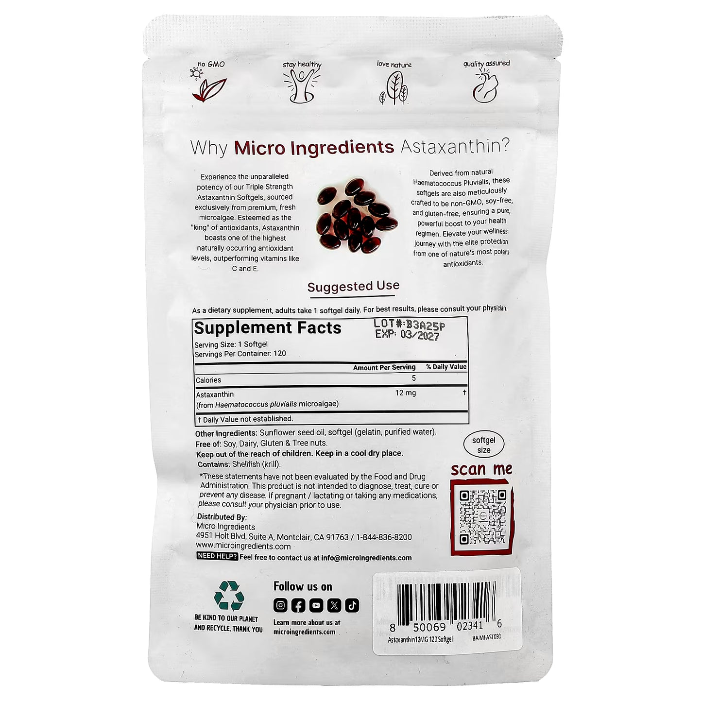 FEMMA Astaxanthin Soft Gel