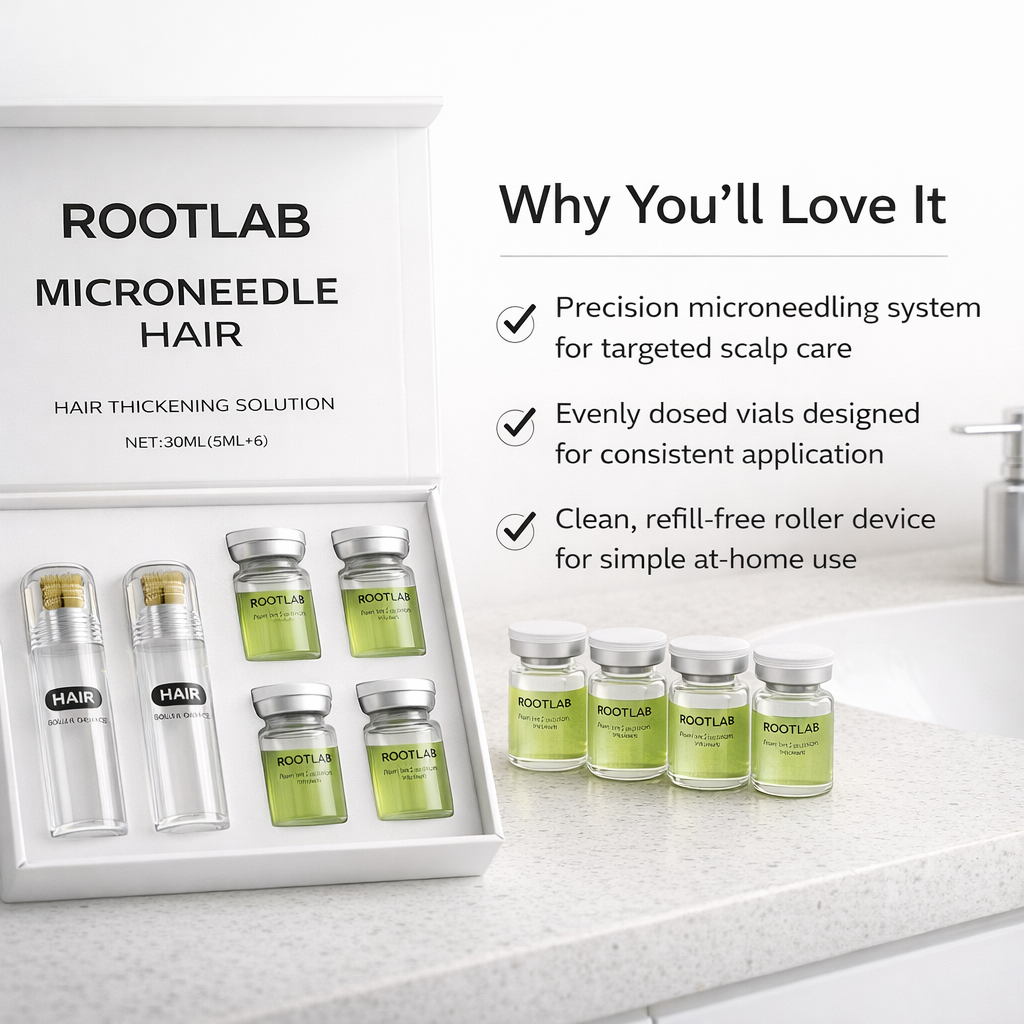 Microneedle Infusion Hair Regrowth Solution