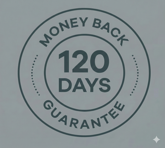 120 days money back guarantee