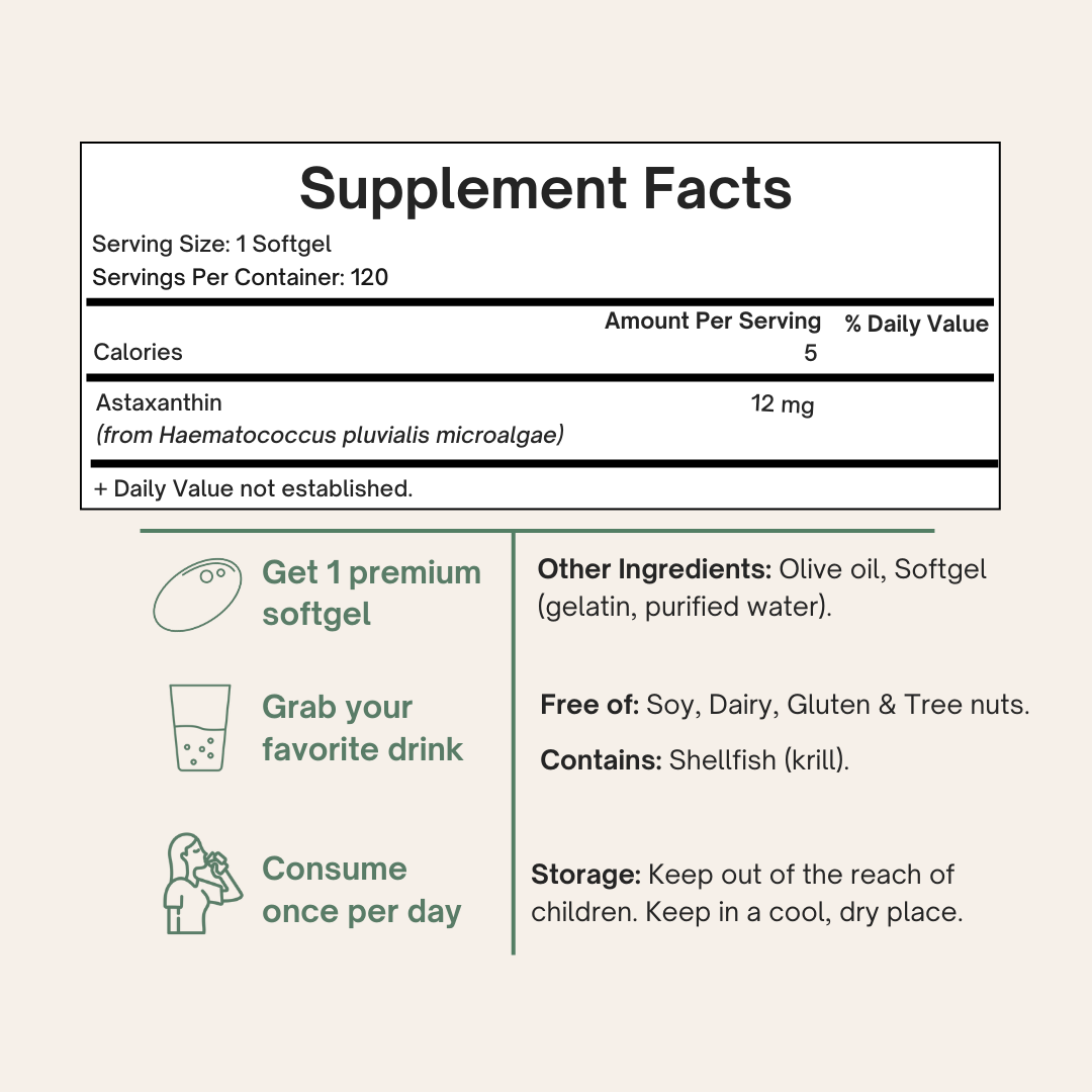 FEMMA Astaxanthin Soft Gel