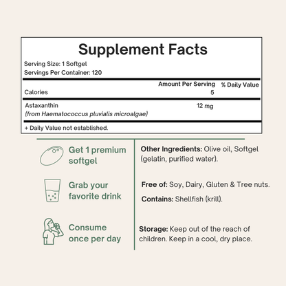 FEMMA Astaxanthin Soft Gel