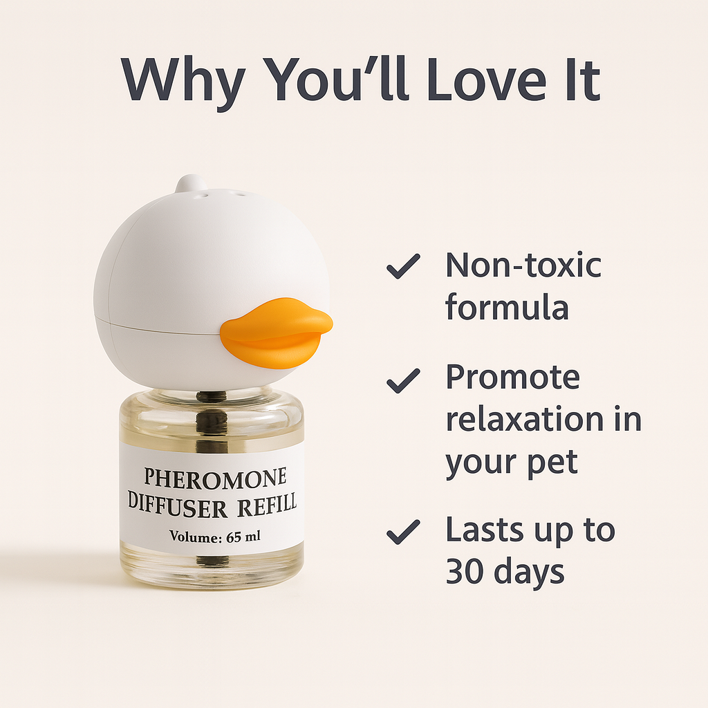 Calming Pheromone Duck Diffuser (Cats + Dogs)